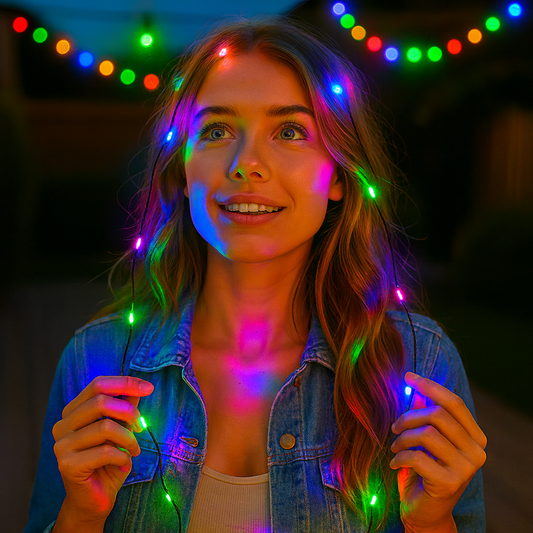 ✨Guirnaldas Solares MULTICOLOR ¡OFERTA 60% DESCUENTO ULTIMAS UNIDADES!✨