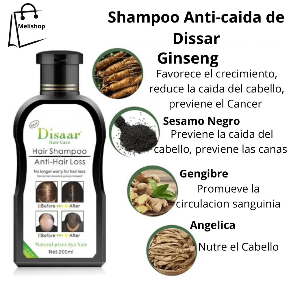 Shampoo Anticaida Hair Care Disaar 200. M. !OFERTA Últimas Unidades¡