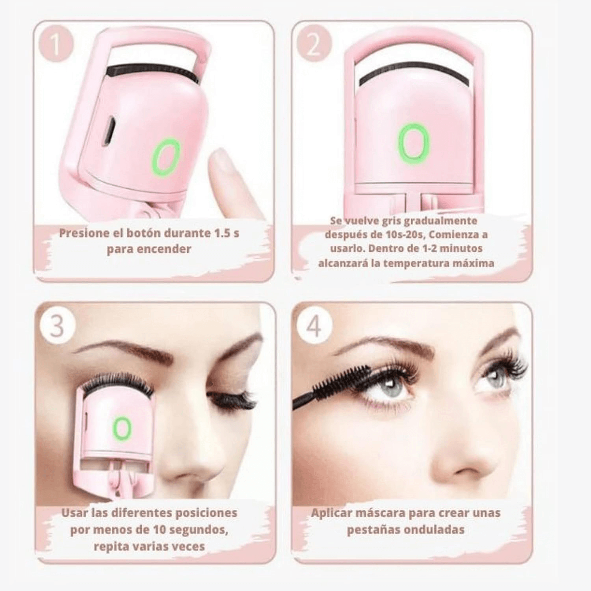 ✨RIZADOR DE PESTAÑAS ELÉCTRICO✨ 🔥¡OFERTA!🔥
