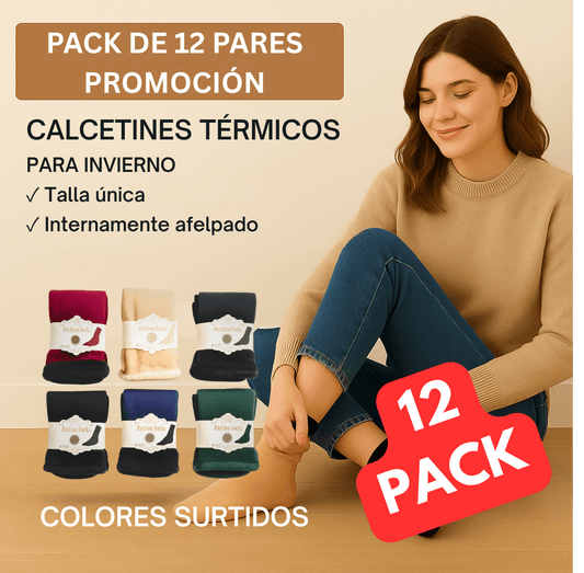 ❄️ No más pies fríos este invierno | Pack 12 térmicos 🔥