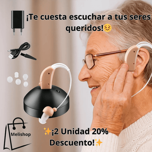 I - Audífono para la sordera - Recargable ✨¡OFERTA Ultimas Unidades!✨