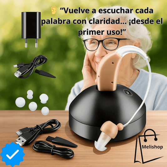I - Audífono para la sordera - Recargable ✨¡OFERTA Ultimas Unidades!✨