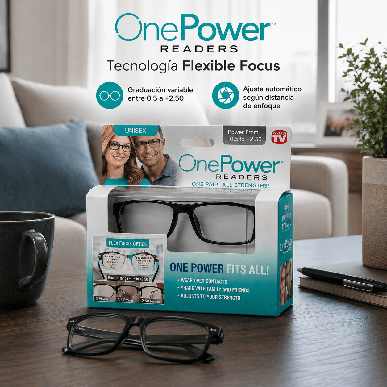 ¿Te cuesta Leer de cerca?🔥One Power solo por $23.990🔥
