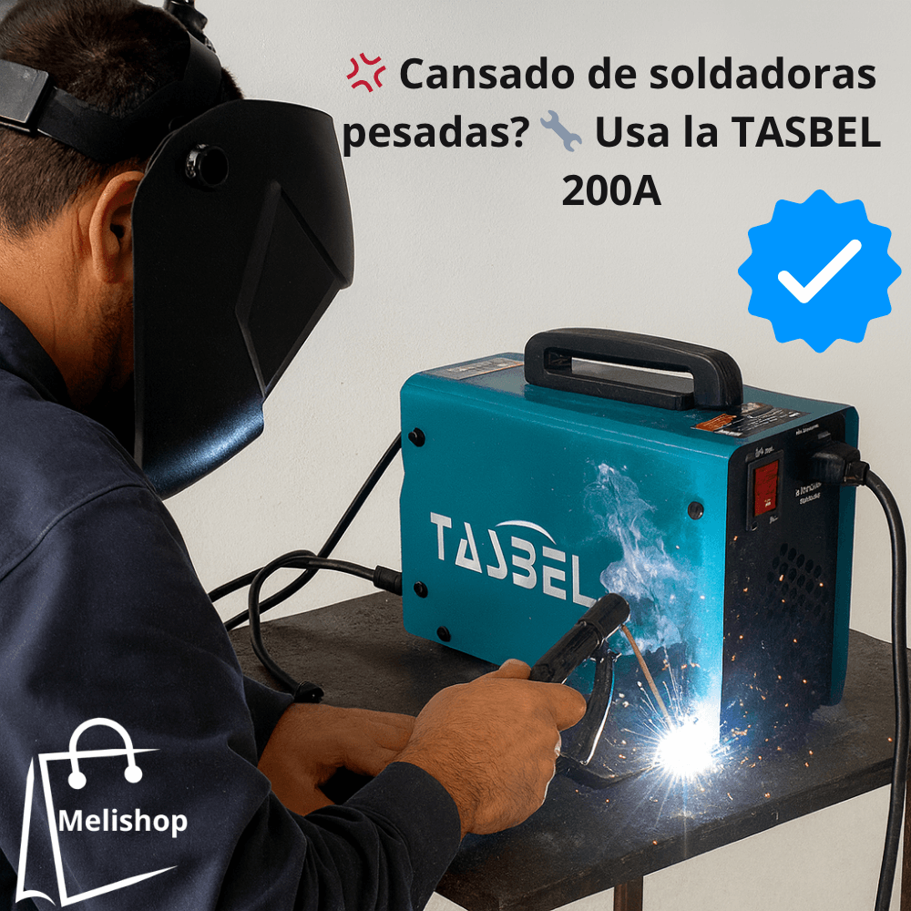 ⚡ Potencia Real en Tus Manos (Rendimiento 100% estable con la TASBEL 200A)