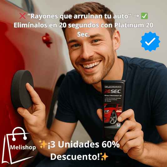 🔥Crema Reparadora De Rayones "Platinum 20 Seg." ✨¡ULTIMAS UNIDADES!✨