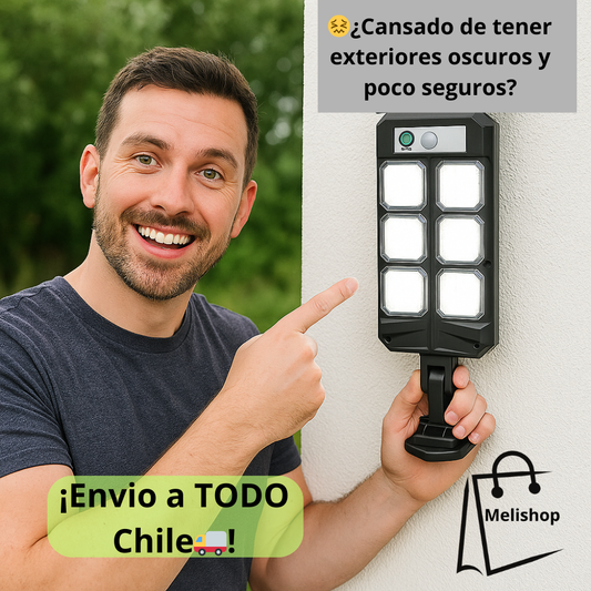 CBK - SOLAR SENSOR LIGHT 6LED
