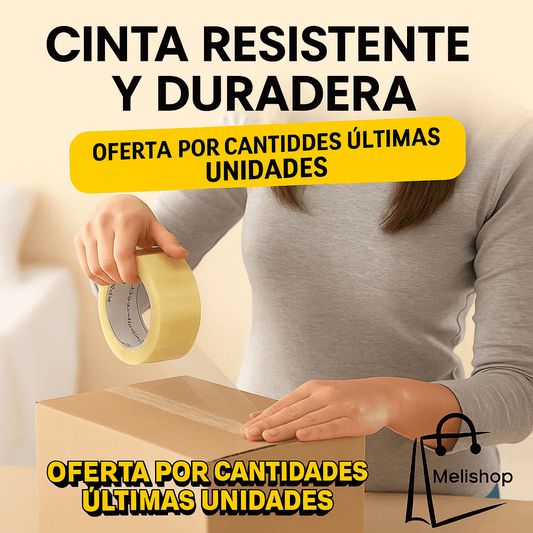 ✨Cinta Autoadhesiva Para Embalaje 250 mts✨🔥¡OFERTA HASTA UN 80% DESCUENTO!🔥