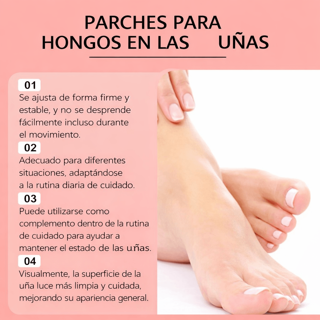 ¿Uñas dañadas, amarillas o con hongos? Recupera su apariencia mientras duermes con estos parches especializados.