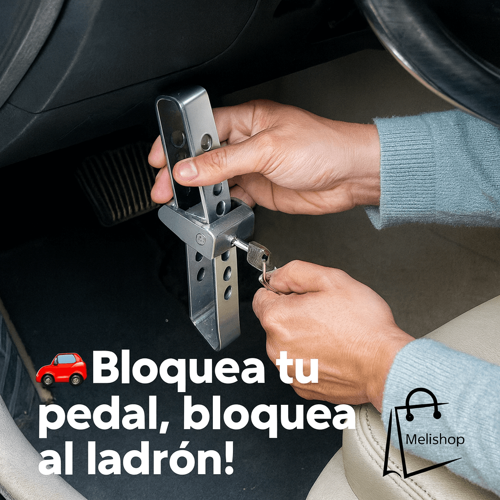 🚗 Protege tu Auto con Traba Pedal Antirrobo🔐 ✨¡OFERTA!✨