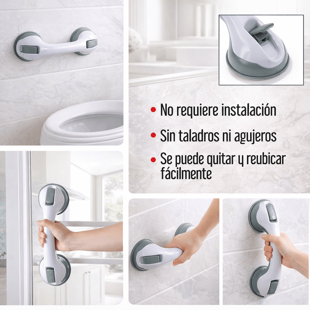 🔥Evita caídas peligrosas en el baño en segundos (2x1 HOY)🔥