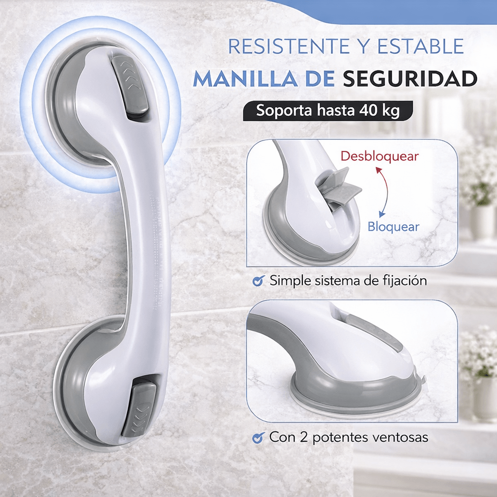 🔥Evita caídas peligrosas en el baño en segundos (2x1 HOY)🔥