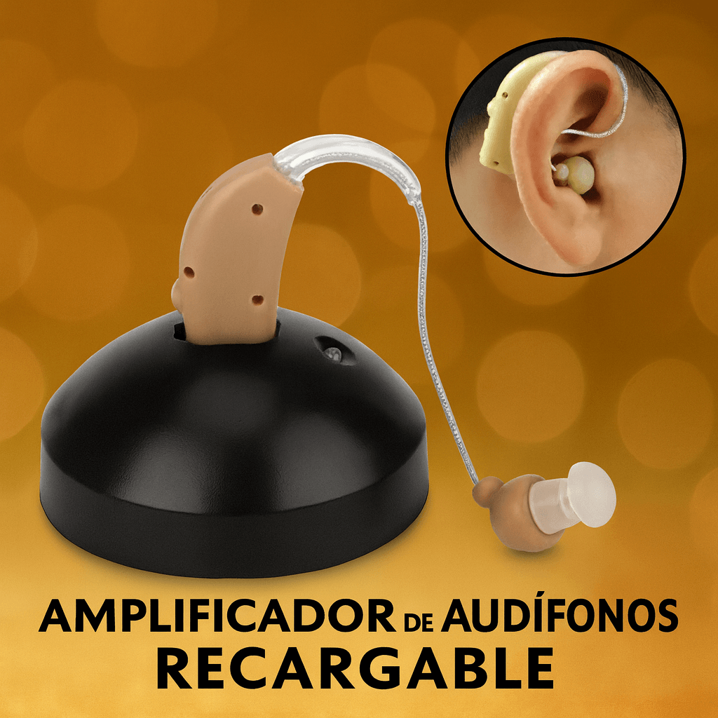 I - Audífono para la sordera - Recargable ✨¡OFERTA Ultimas Unidades!✨