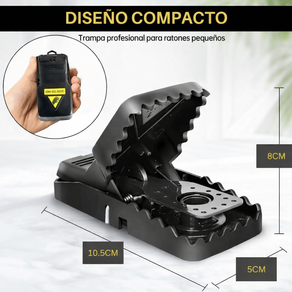 Trampa Para Ratones Segura Y Efectiva 🔥¡OFERTA X 5 SOLO $24.990!🔥
