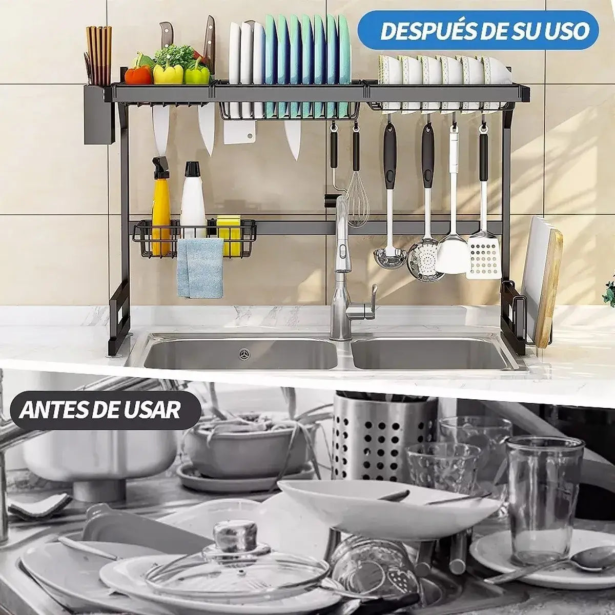 🔥¡Escurridor de Platos OFERTA solo por HOY $44.990!🔥