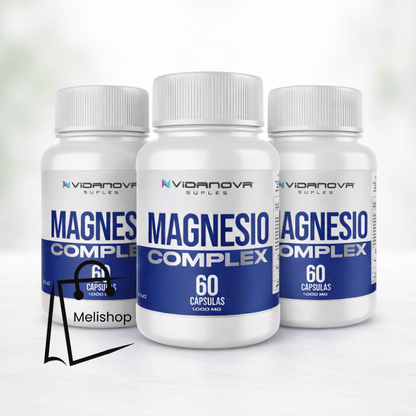 ✨¡LLEVA TU PACK 3 $ 39.990 MAGNESIO COMPLEX 1000MG 60 CAPS!✨