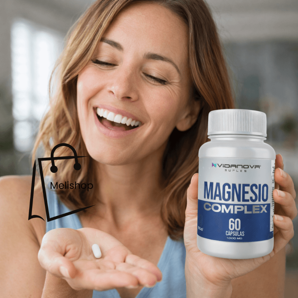 ✨¡LLEVA TU PACK 3 $ 39.990 MAGNESIO COMPLEX 1000MG 60 CAPS!✨