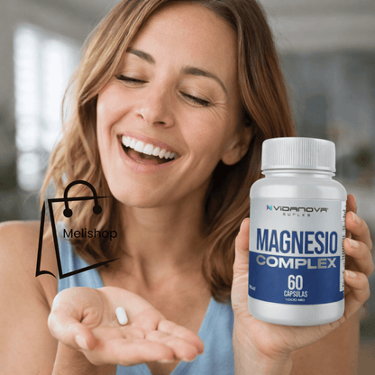 ✨¡LLEVA TU PACK 3 $ 39.990 MAGNESIO COMPLEX 1000MG 60 CAPS!✨