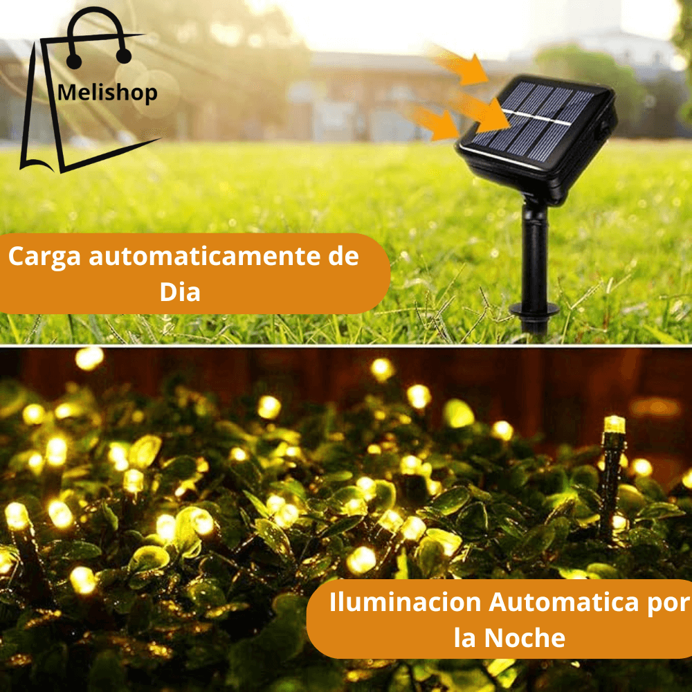 ✨Guirnaldas Solares MULTICOLOR ¡OFERTA 60% DESCUENTO ULTIMAS UNIDADES!✨