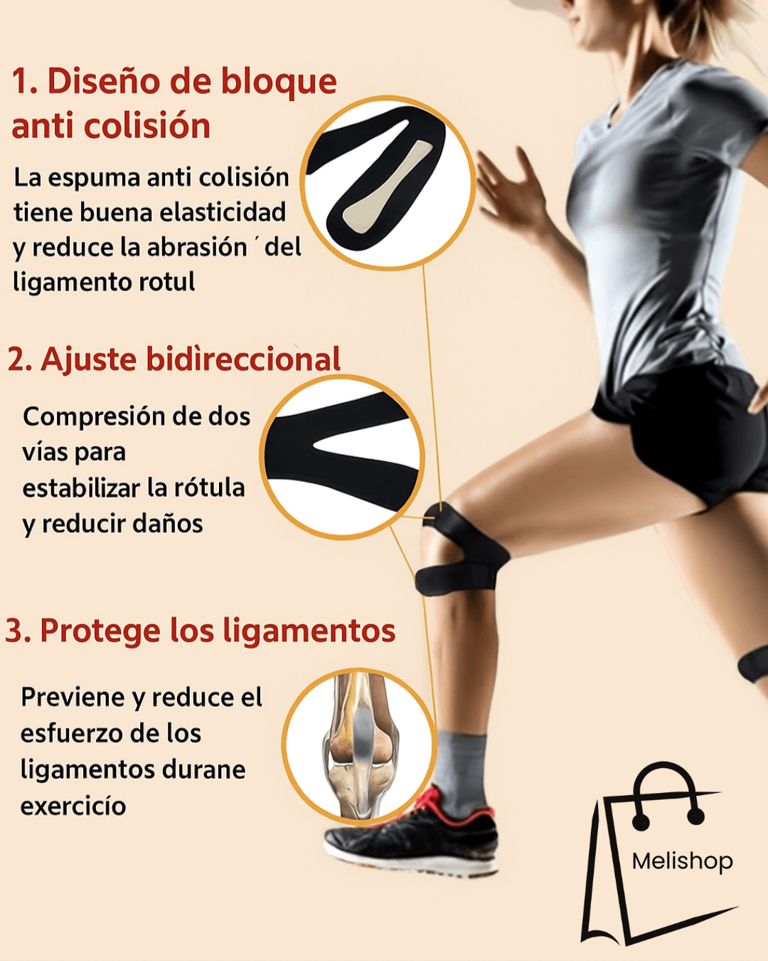 🔥Menisquera Doble Soporte para Rodilla🔥✨¡Promoción 2X1 por solo $24.990!✨