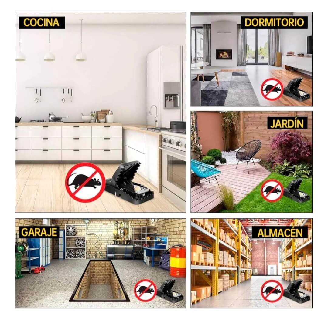 Trampa Para Ratones Segura Y Efectiva 🔥¡OFERTA X 5 SOLO $24.990!🔥