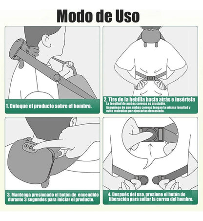 Masajeador Cervical Inteligente – Alivio Profundo para Cuello y Hombros en Minutos