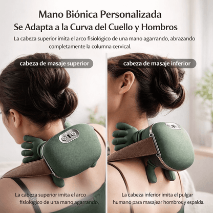 Masajeador Cervical Inteligente – Alivio Profundo para Cuello y Hombros en Minutos