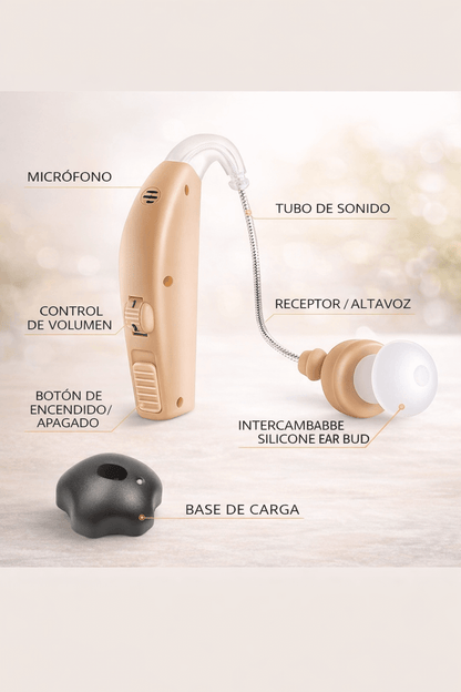 🔥¡Audimax™ – Audífonos Recargables de Alta Claridad | Pack 2 Unidades $44.990!🔥