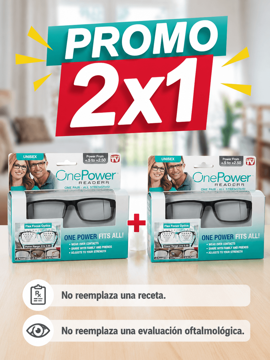 ¿Te cuesta Leer de cerca?🔥One Power solo por $23.990🔥