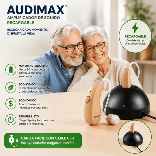 Audimax™ | Escucha con Mayor Claridad 👂🔥 2x1 por $39.990
