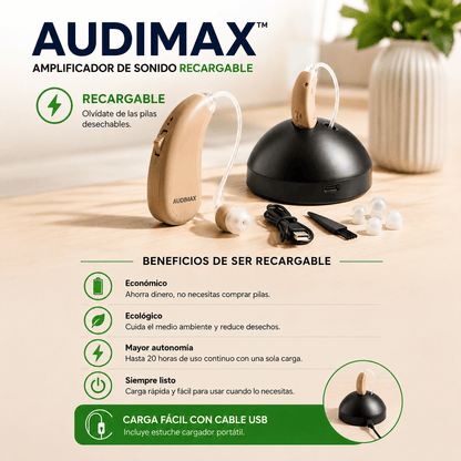 Audimax™ | Escucha con Mayor Claridad 👂🔥 2x1 por $39.990