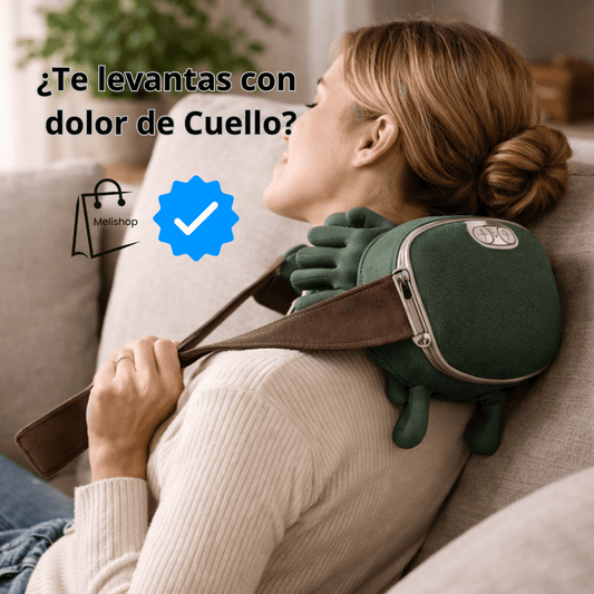 Masajeador Cervical Inteligente – Alivio Profundo para Cuello y Hombros en Minutos