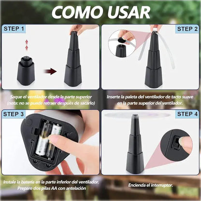 🍀FlyAway Pro🍀 – Espanta Moscas de Hélice🔥!OFERTA¡🔥